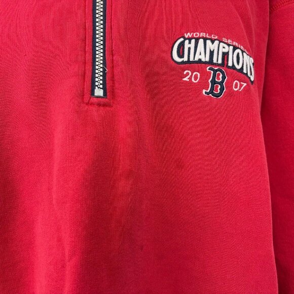 Boston Red Sox Sweatshirt Mens Size XL MLB 2007 World Series Champs Baseball - Picture 5 of 5